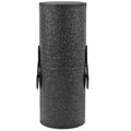 Lurrose Makeup Brush Cup Holder with Lid Portable Cosmetic Tool Storage Canister 7.08X2.55X7.08In for Home and Travel Anti-Slip Elegant Design