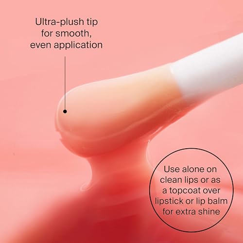Neutrogena Hydro Boost Lip Oil Light Pink 0.2 Fl Oz - Hydrating Glossy Lip Treatment