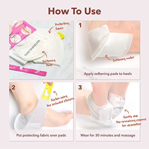 Purederm Moisturizing Foot Mask for Dry Cracked Heels - Hydrating Repair