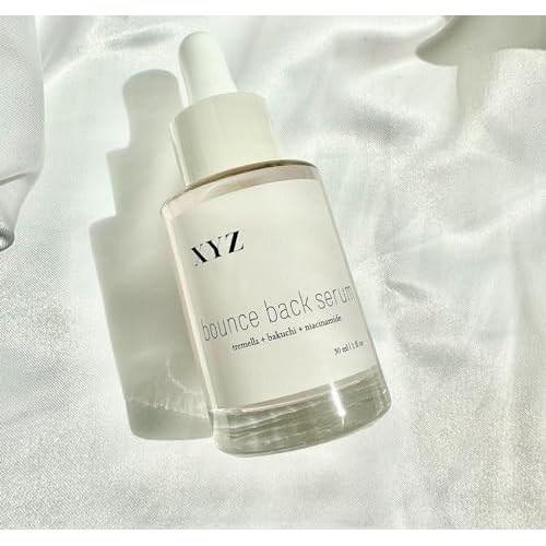Bounce Back Face Serum with Retinol-Alternative Bakuchiol - Soothe, Hydrate, and Brighten Skin with Bakuchiol, Tremella Mushroom, and Niacinamide - 1fl oz (30mL)