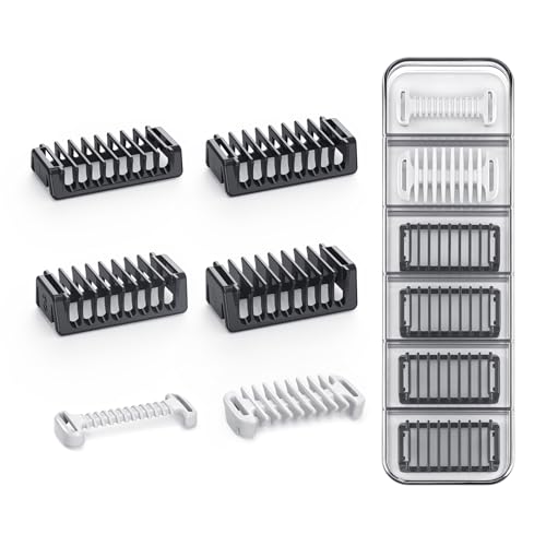 7 PCS Guide Guards Set for Obalde Hair Clippers with Storage Case - Compatible with QP2724, QP2834, QP2520, QP2620 Series