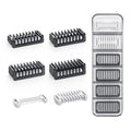 7 PCS Guide Guards Set for Obalde Hair Clippers with Storage Case - Compatible with QP2724, QP2834, QP2520, QP2620 Series
