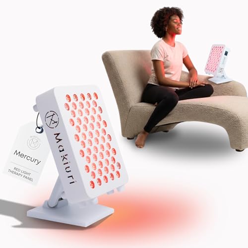 Makiuri Red Light Therapy Panel - 60 LEDs, 5 Wavelengths