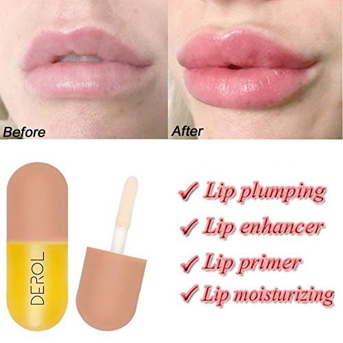 Novobey Lip Plumper Serum - Plant Extract Moisturizing Lip Enhancer