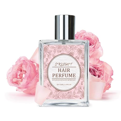 Rose Hair Perfume Mist - Long-Lasting Scent & Frizz Control
