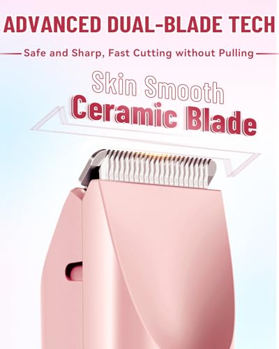 Unibouti Dermawave Bikini Shaver 2.0 - Waterproof Women's Electric Trimmer & Razor