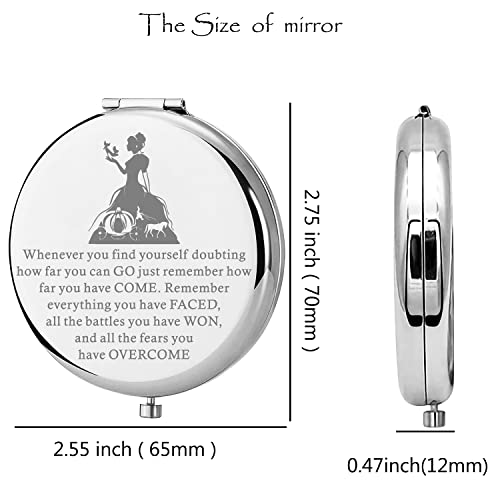 Lywjyb Birdgot Movie Inspired Gift Movie Inspirational Compact Makeup Mirror for Her