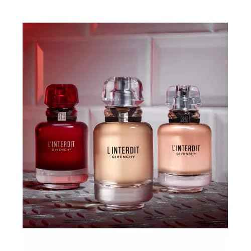 Givenchy L'INTERDIT 3- Piece Gift Set for Women (2.7 Oz Eau De Parfum Spray + 2.5 Oz Body Lotion + 2.5 Oz Shower Oil)