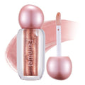 FelinWel Sparkly Lip Gloss - Moisturizing Shimmer, Nude Glow
