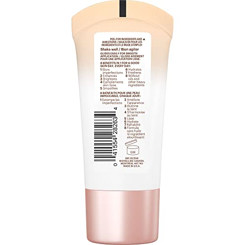 MAYBELLINE Dream Fresh & Pure Skin Clearing BB Creams, 8-in-1 Beauty Balms with SPF 30 & 2% Salicylic Acid, 1 Fl Oz Each