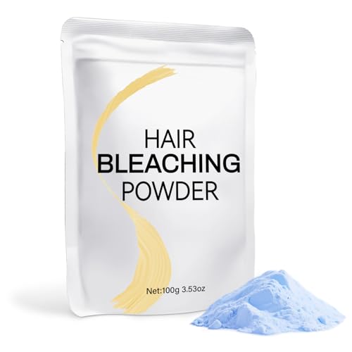 Hair Bleach Powder 100g - Lifts 8 Levels, Professional Lightening