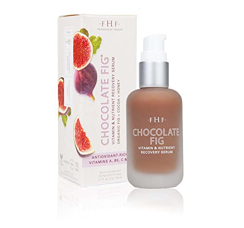 FarmHouse Fresh Chocolate Fig Vitamin Recovery Serum - Hydrating Facial Treatment