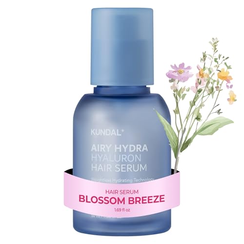 KUNDAL Airy Hyaluron Hair Serum for Deep Moisture & Shine - Korean Hair Treatment