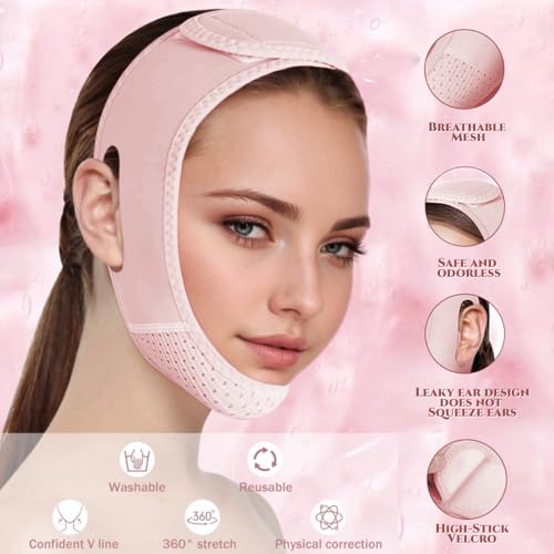 V Line Lifting Chin Strap Mask for Double Chin Reduction