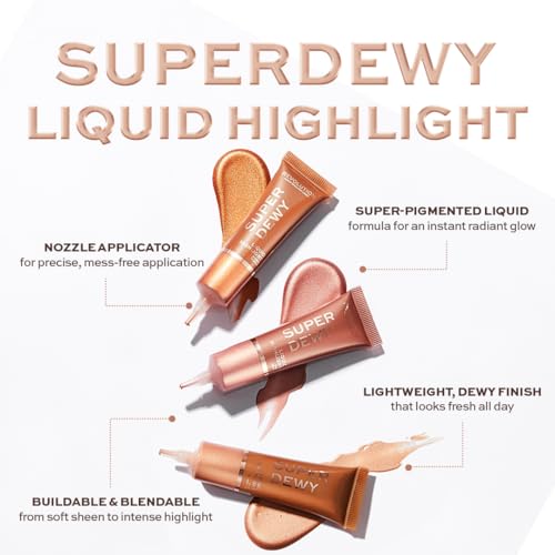 Makeup Revolution Super Dewy Liquid Highlighter Pink Lights 15ml