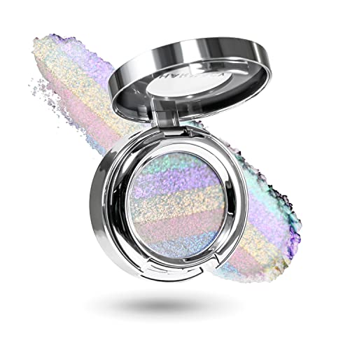 Charmacy Multichrome Glitter Highlighter Palette - Chameleon Shimmer