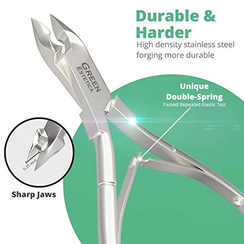 Professional Cuticle Nippers | Surgical Steel Nail Care Tool