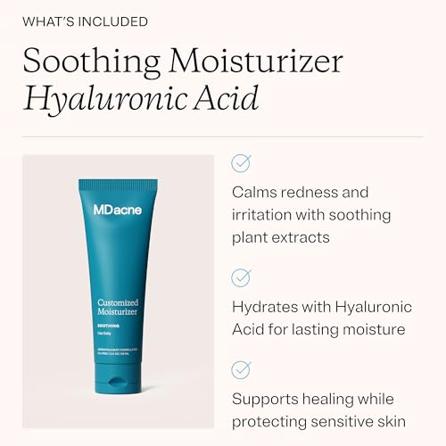 MDacne 3-Step Acne Treatment Kit with Benzoyl Peroxide