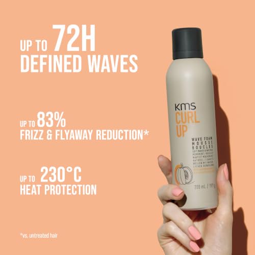 CurlUp Wave Foam 200ml | Frizz & Humidity Control