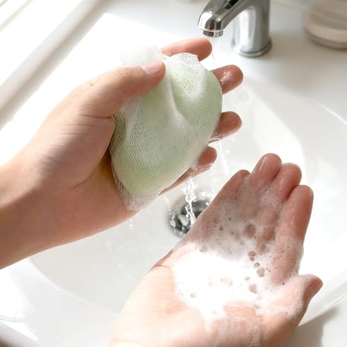 40-Piece Mesh Soap Saver Bags with Drawstring