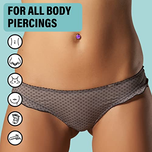 Piercing Aftercare Gel Swabs for Keloid Bump Treatment - 36 Pack