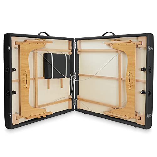 Saloniture Portable Massage Table 450 lbs - Folding Therapy Bed