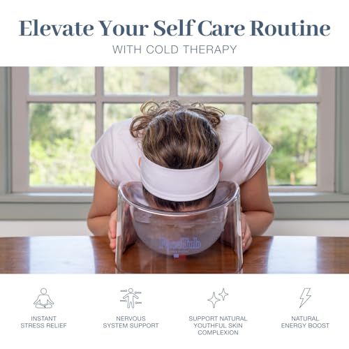 FaceTub Cold Plunge with Breathing Tube for Facial Ice Bath