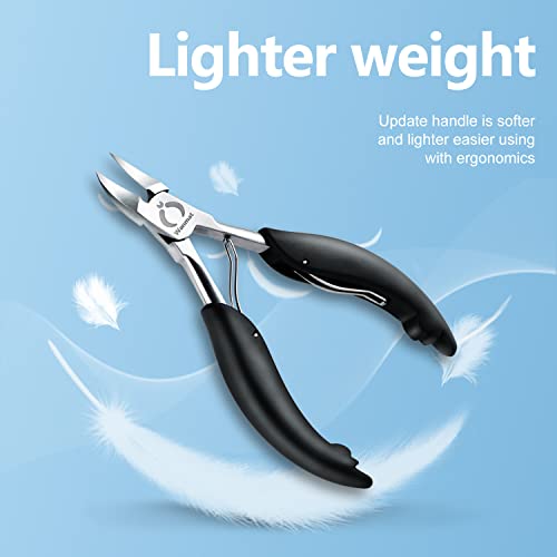 Professional Toenail Clipper for Thick & Ingrown Nails - Stainless Steel