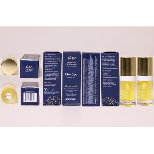 City Beauty City Lips Night Oil - Plumping & Hydrating Lip Treatment