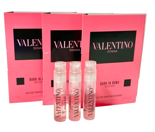 Valentino Born in Roma INTENSE EDP Women's Perfume Sample 3-Pack