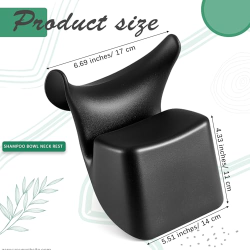 Shampoo Bowl Neck Rest Pillow - Silicone Cushion for Salon