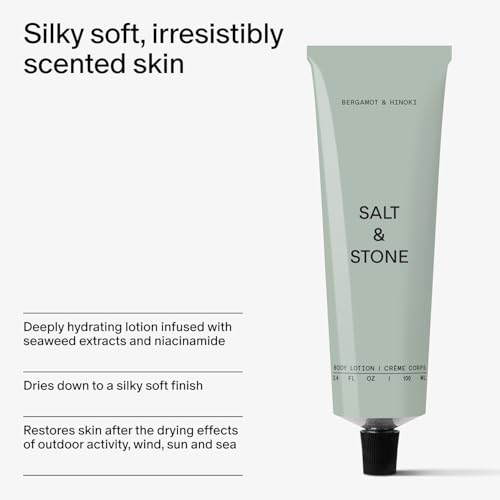 Salt & Stone Body Lotion + Hand Cream Bundle | Bergamot & Hinoki