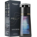Polar Hair Dye Shampoo Jet Black for Gray Coverage - 3-in-1 Ammonia-Free