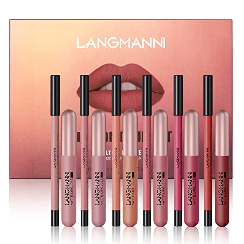 Lip Contour Kit - 6 Matte Liquid Lipsticks & 6 Liners