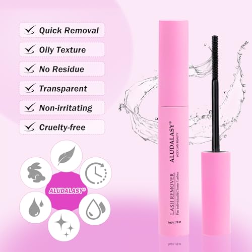 Natural Wispy Lash Clusters C Curl 10-13mm - Invisible Band Fluffy DIY Extensions for Natural Look, Soft Thin Bandshes & Waterproof Bond/Seal Kit for Anime Look At-Home Use