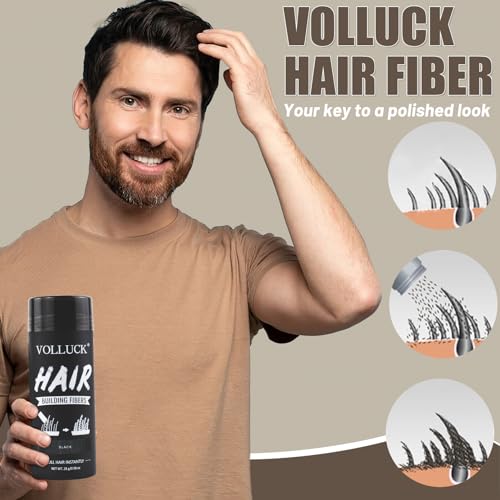 Hair Fibers for Thinning Hair - Instant Coverage 28g