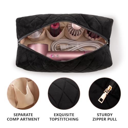 Paterr Large Hair Tools Travel Bag - Portable Organizer for Dryer & Styling Tools