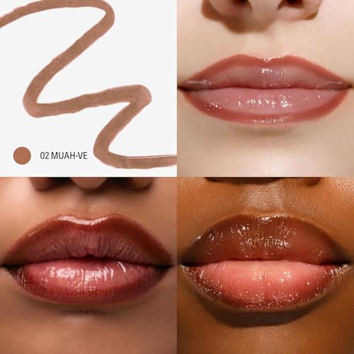 Sacheu Lip Liner Stain Set 3-Pack | Peel-Off, Water-Resistant