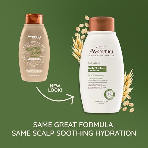 Aveeno Oat Milk Blend Moisturizing Shampoo 12 fl oz
