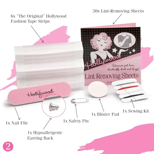 Hollywood Fashion Secrets Emergency Style Kit for Bridal & Travel - 14 pcs