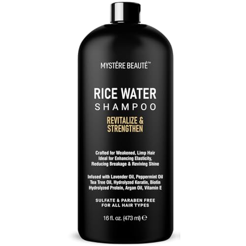 Rice Water Shampoo for Hair Growth & Shine - 16 fl oz