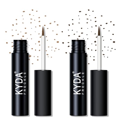 KYDA Liquid Freckle Pen - Water Resistant Faux Freckles (2 Pack)