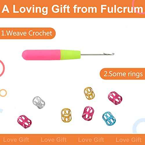 Fulcrum Passion Twist Crochet Hair 12 Inch, 9 Packs Pre Looped Passion Twist Hair, Pre-Twisted Passion Twist Crochet Hair For Black Women (12Inch (Pack of 9), TBUG#)