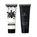 Bowitzki Face and Body Paint 2oz Cream Makeup 60ml Water Based Face Painting Special Effects For Adults Halloween Christmas Party Stage Cosplay (Black+White)