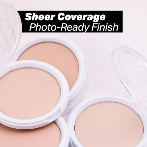 Sheer Pressed Setting Powder and Poreless Blurring Powder for Shine Control | Emotion Connect Cosmetics: 02 Neutral Calm, 0.35 Oz