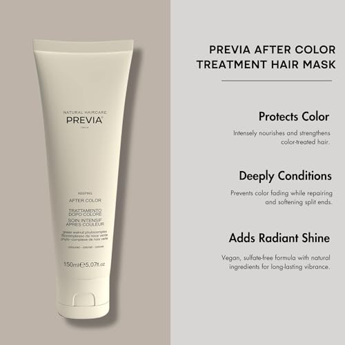 PREVIA Color-Treated Hair Mask – Deep Conditioning & Color Protection