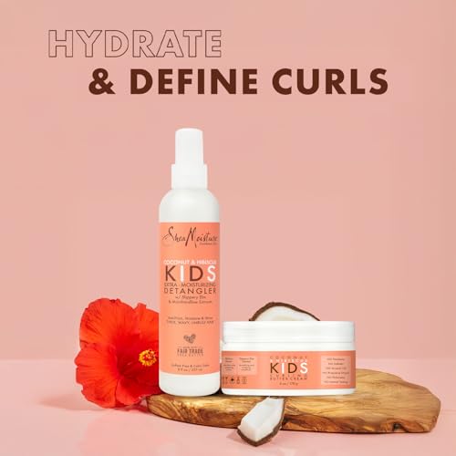 SheaMoisture Kids Detangler Spray + Curl Cream Coconut Hibiscus