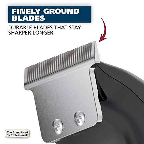 Wahl T-Pro Corded Men's Beard Trimmer - Bump-Free Precision
