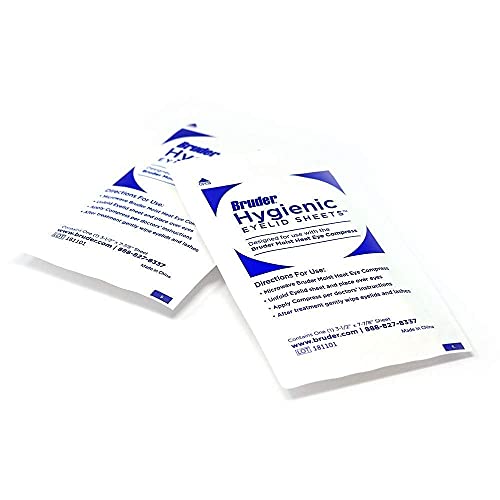 Bruder Dry Eye Care Bundle (Moist Heat Eye Compress/Hygienic Eyelid Sheets)