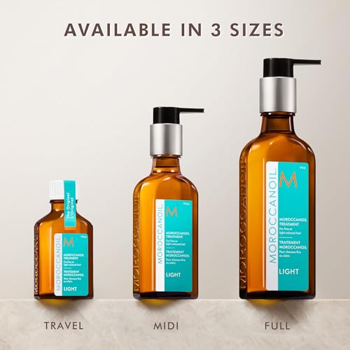 Moroccanoil Treatment Light Hair Oil for Smooth, Soft Hair